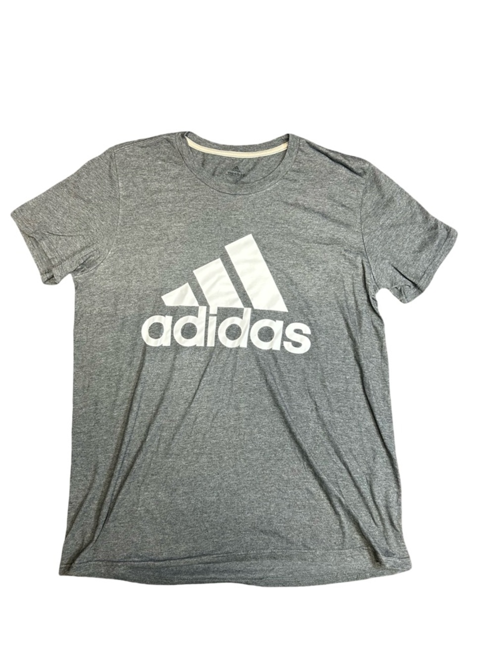 adidas Grey Graphic Logo Crew Tee